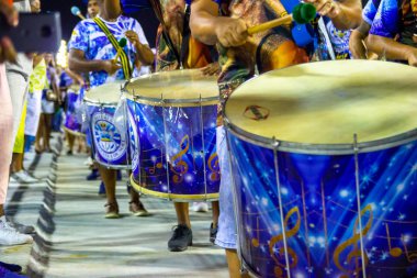 Bileşenleri okul Vila Isabel, Marques de Sapucai, Rio de Janeiro, Brezilya
