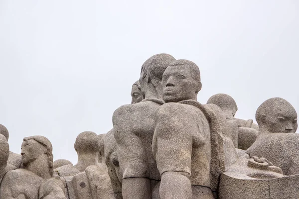 Monument voor de vlaggen, Ibirapuera Park, Sao Paulo — Stockfoto