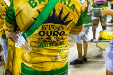 Ritmistas Samba Okulu Mocidade, Rio de Janeiro, Brezilya