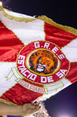 Samba School EST cio de S Rio de Janeiro bayrağı, Brezilya