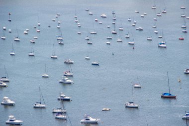 Guanabara Bay bölgesindeki tekneler