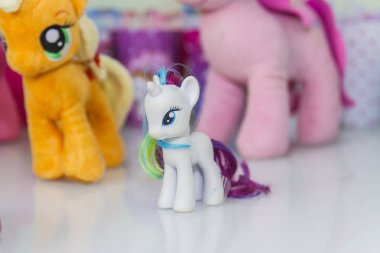 Unicorn teması ile Doğum günü partisi dekorasyon