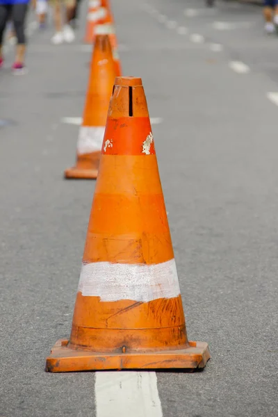 Cono de señalización de calle —  Fotos de Stock