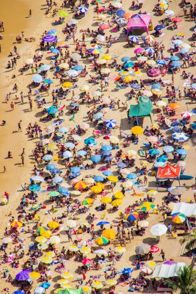 Praia vermelha, bairro de urca rio de janeiro . — Fotografia de Stock