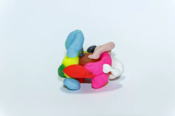 Colorful modeling clay — Stock Photo, Image