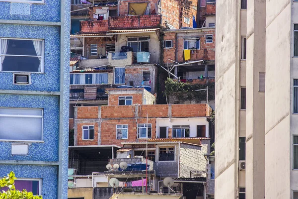 Favela em Copacabana Babylon — Fotografia de Stock