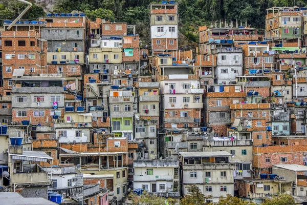 Paisagem da favela Cantagalo — Fotografia de Stock