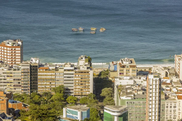 Landskap av favela Cantagalo — Stockfoto