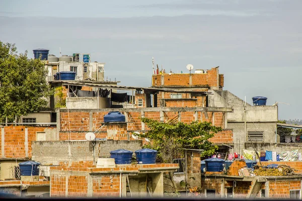 Paisagem da favela Cantagalo — Fotografia de Stock