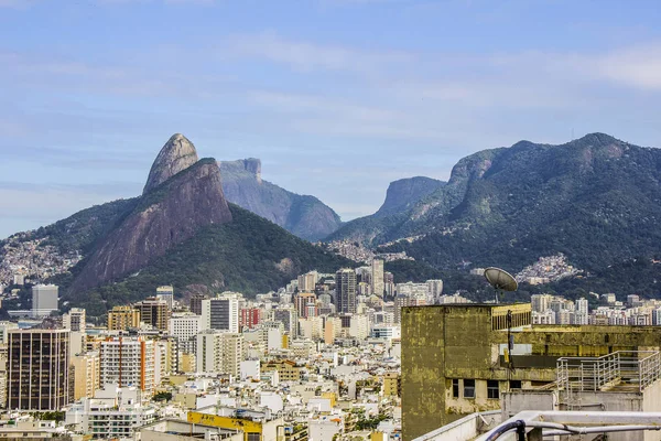 Paisaje de la favela de Cantagalo —  Fotos de Stock