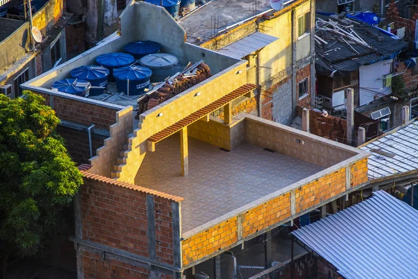 Paisagem da favela Cantagalo — Fotografia de Stock