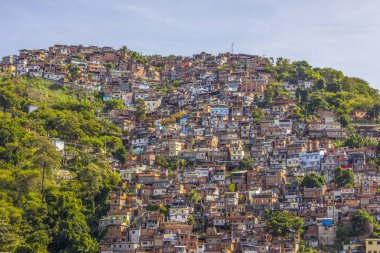 Rio de Janeiro zevkleri tepenin ayrıntıları - brezilya