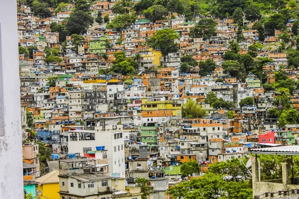 Rio de Janeiro Rocinha favela ayrıntıları - brezilya