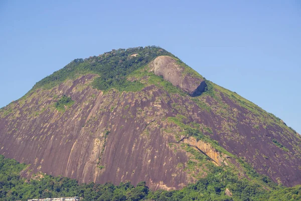 Keçi tepesi - Maroca taşı - Lagoa Rodrigo de Freitas - Rio de Janeiro. — Stok fotoğraf