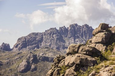 siyah iğneler Itatiaia zirvesi