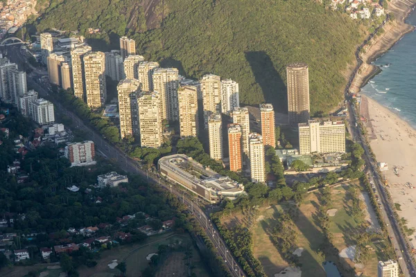 Visuella spår av gavea stenen i rio de janeiro — Stockfoto