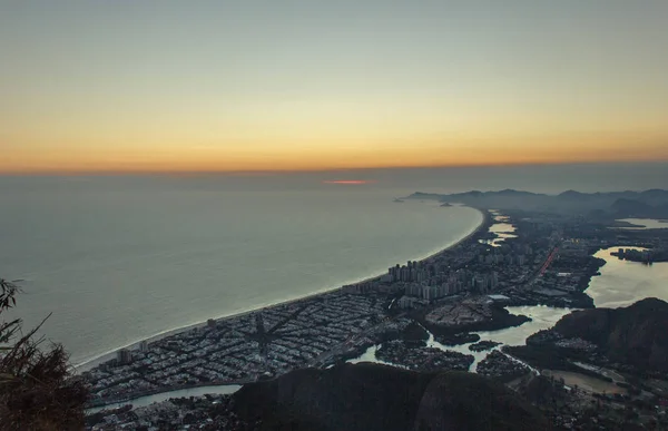 Візуальний трек в Ріо-де-Жанейро, камінь gavea — стокове фото