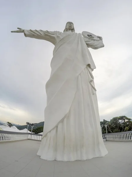 Kristus Luz Balneario Camboriu Santa Catarina — Stock fotografie