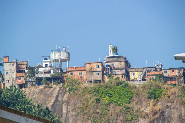 Colina da providência localizada no rio de janeiro brasil — Fotografia de Stock