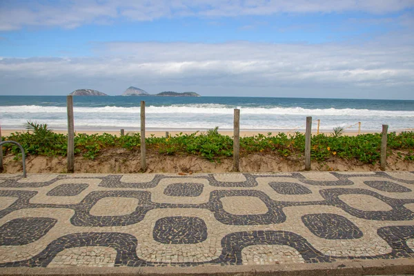 Stranden Ipanema Rio Janeiro Brasilien — Stockfoto