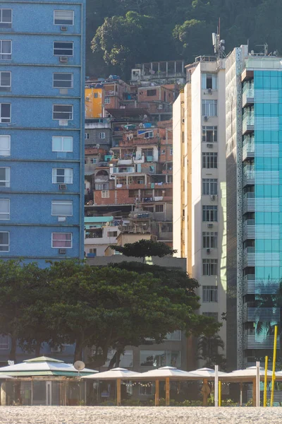 Babylon Uitzicht Strand Copacabana Rio Janeiro Brazilië — Stockfoto