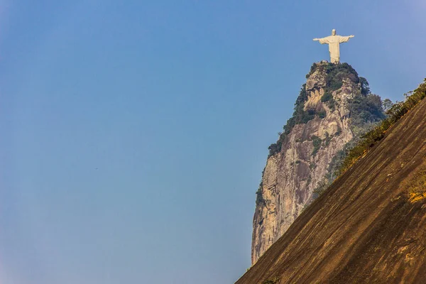 Christ Rédempteur Rio Janeiro Brésil Octobre 2014 Christ Rédempteur Communauté — Photo