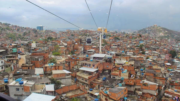 Complexo Favelas Alemãs Complexo Alemão Rio Janeiro Brasil — Fotografia de Stock