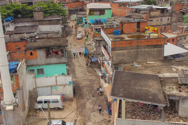 Complexe Bidonvilles Allemand Complexo Alemao Rio Janeiro Brésil — Photo