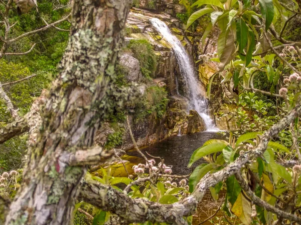 Cascade Singes Ibitipoca Minas Gerais Brésil — Photo