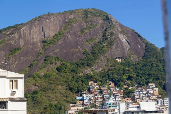 Rio Janeiro Daki Ladeira Dos Tabajaras Adlı Keçinin Tepesi Brezilya — Stok fotoğraf
