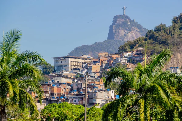 Favela Tavares Bastos Rio Janeiro Brasil — Fotografia de Stock