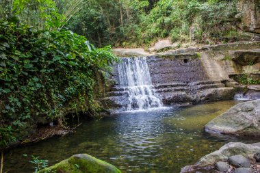 Rio de Janeiro Brezilya 'daki Espraiado Şelalesi.
