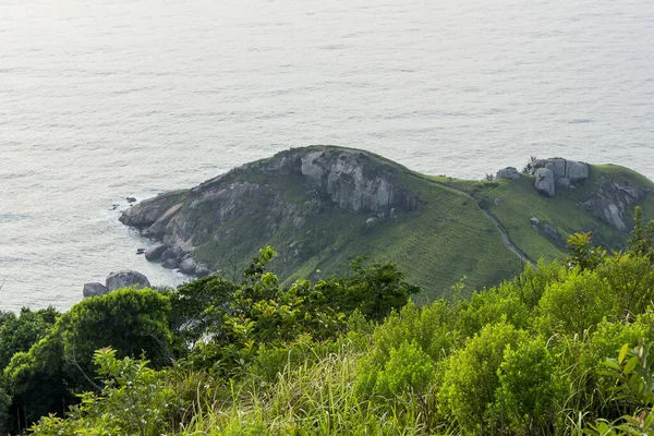 Vista Desde Alto Piedra Telegráfica Río Janeiro Brasil — Foto de Stock