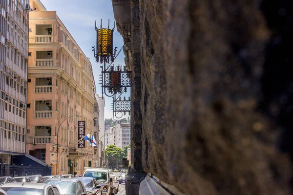 Rua Ferreira Viana Bairro Catete Rio Janeiro Brasil Outubro 2016 — Fotografia de Stock