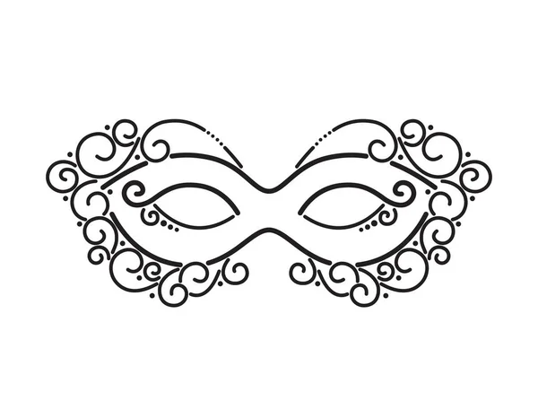 Máscara de mascarada — Archivo Imágenes Vectoriales