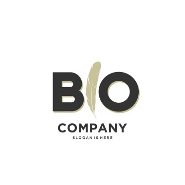 İlk harf Benzersiz yaratıcı modern modern lüks kürk süsü logosu. tasarım vektör logosu.