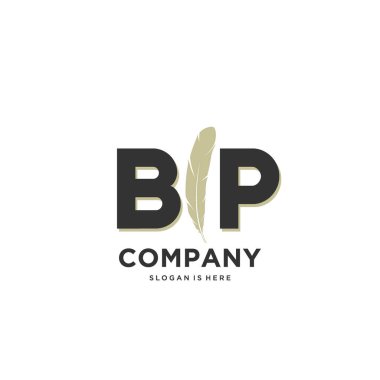 İlk harf Benzersiz yaratıcı modern modern lüks kürk süsü logosu. tasarım vektör logosu.