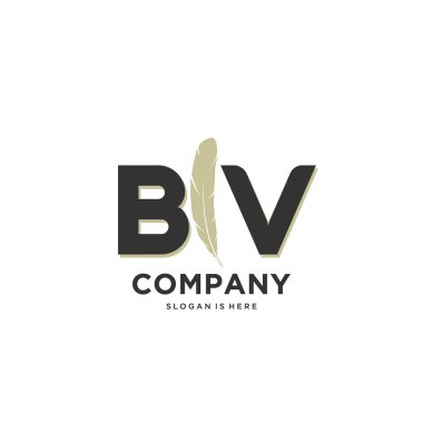 İlk harf Benzersiz yaratıcı modern modern lüks kürk süsü logosu. tasarım vektör logosu.