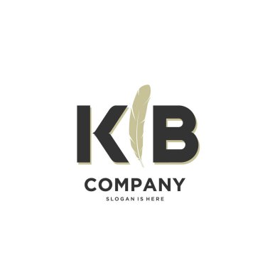 İlk harf Benzersiz yaratıcı modern modern lüks kürk süsü logosu. tasarım vektör logosu.