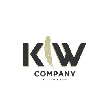 İlk harf Benzersiz yaratıcı modern modern lüks kürk süsü logosu. tasarım vektör logosu.