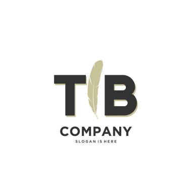 İlk harf Benzersiz yaratıcı modern modern lüks kürk süsü logosu. tasarım vektör logosu.