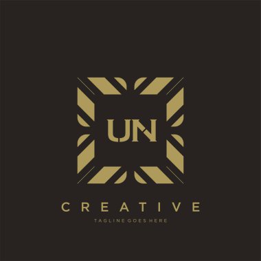 BM ilk harfi lüks süs logosu şablon vektör sanatı