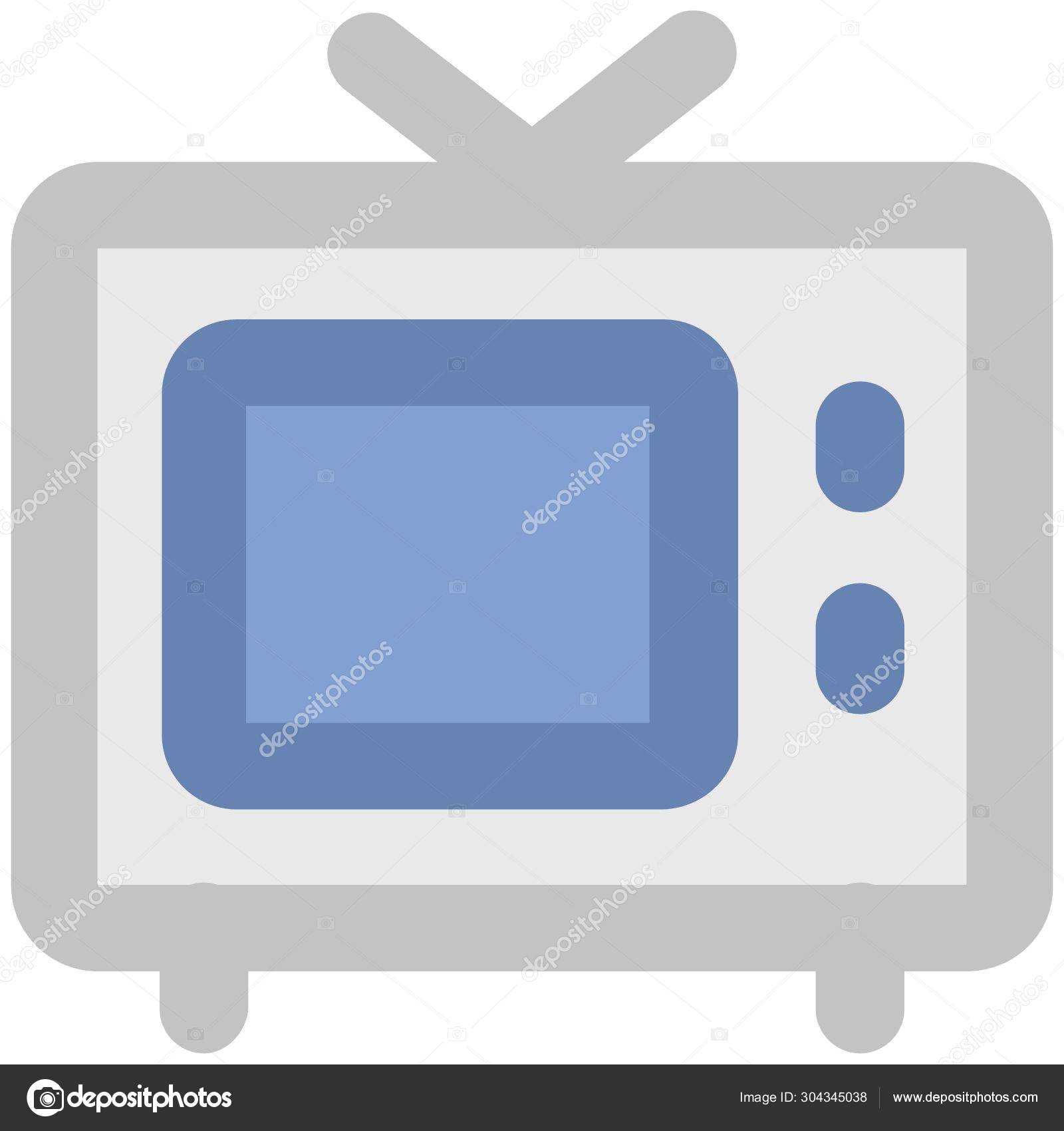 テレビ Webアイコンシンプルなイラスト ストックベクター テレビ Webアイコンシンプルなイラスト ストックベクター