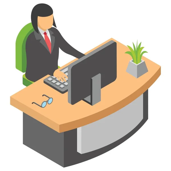 ᐈ Life Skills Stock Cliparts Royalty Free Front Desk Officer