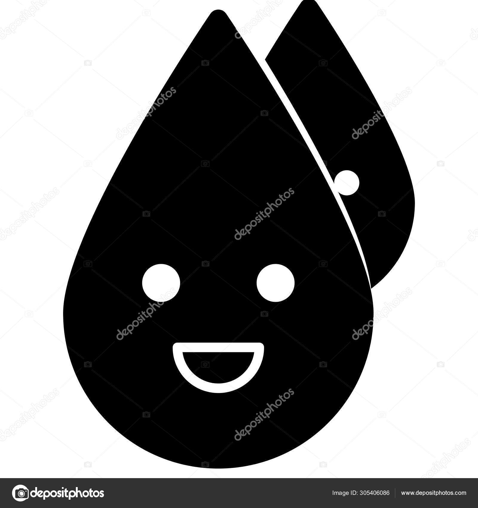 Water Drops Emoji Vector Images Royalty Free Water Drops Emoji Vectors Depositphotos