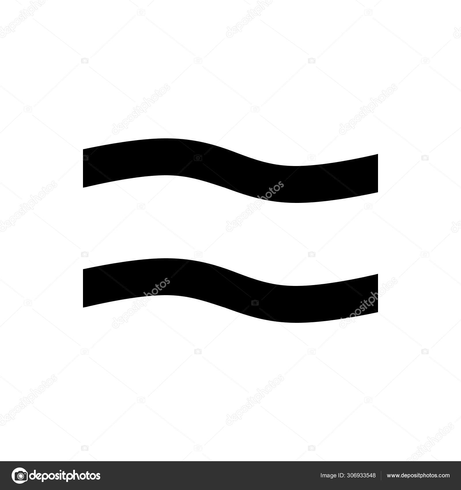 Approximately Equal Simple Design Vector Image By C Iconscout Vector Stock