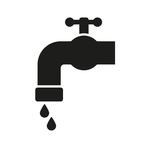 Wasserhahn Web Icon Vektor Illustration — Stockvektor © Iconscout