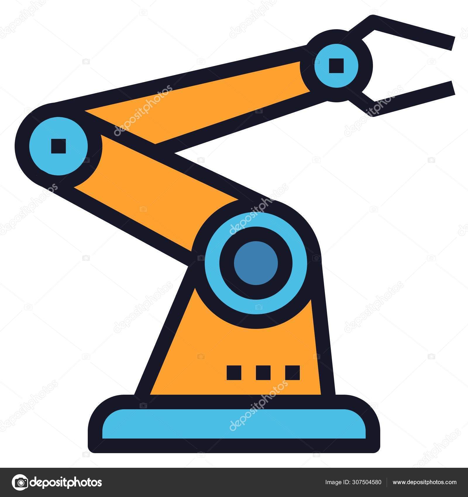 多関節ロボットストックベクター ロイヤリティフリー多関節ロボットイラスト Depositphotos