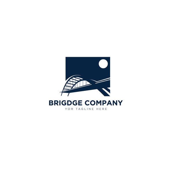 Bridge Company Logo designs for contractor building logo