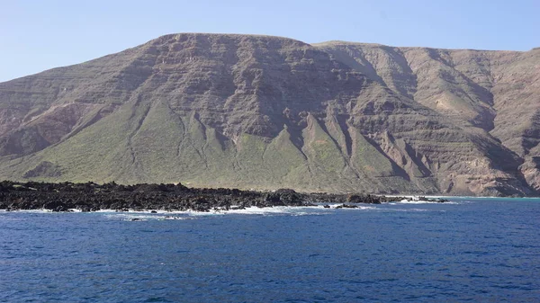Golven Zee Landschap Van Canarische Eilanden — Stockfoto